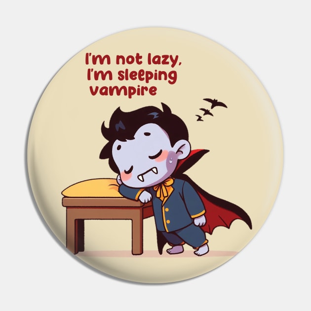 I'm not lazy Pin by Trendsdk