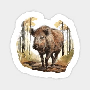 Wild Boar Magnet