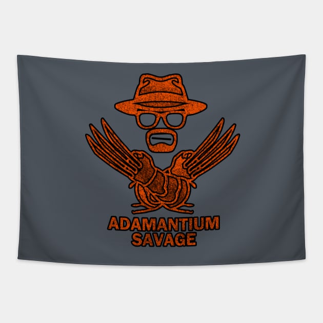 Adamantium Savage Tapestry by ImNotThere