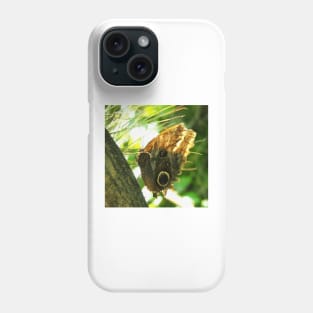 Mournful Owl Butterfly Phone Case