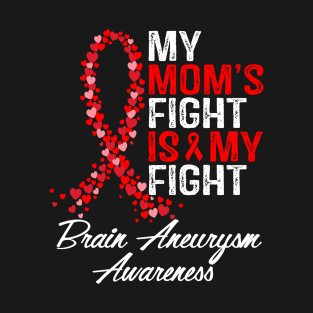 Brain Aneurysm Awareness My Mom's Fight Is My Fight T-Shirt