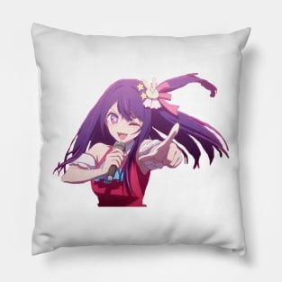 Kawaii Ai From Oshi No Ko Pillow