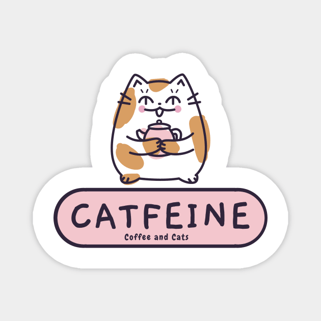 CATFEINE Magnet by Shane Allen Co.