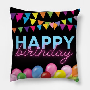 Happy Birthday Pillow