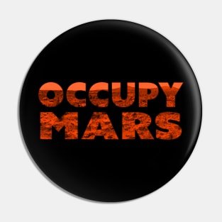 Occupy Mars Spacex Perseverance Rover Landing Commemoration 2021 Pin