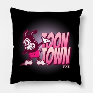 Bunnycore Toon town Express YXE Pillow