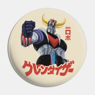 Ufo Robot Goldrake | Grendizer Atlas UFO Robot Pin