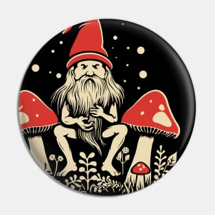 When Gnomes Go Shroomin Pin