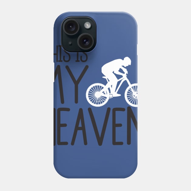 Mountain Bike Lover Phone Case by justSVGs