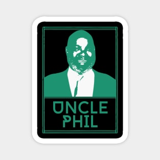 Uncle phil\\retro fan artwork Magnet