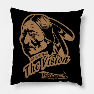 The Vision (Brown) Pillow