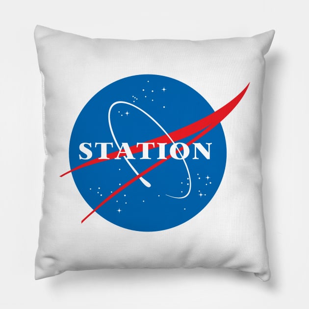 Station Pillow by Elvira Khan