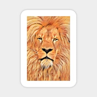 Simba ? Lion Art Magnet