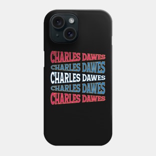 TEXT ART USA CHARLES DAWES Phone Case