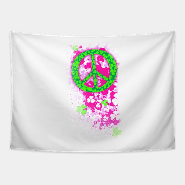 IRISH PEACE SIGN Tapestry by teepublickalt69