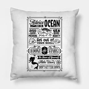 Advice From Ocean Pillow