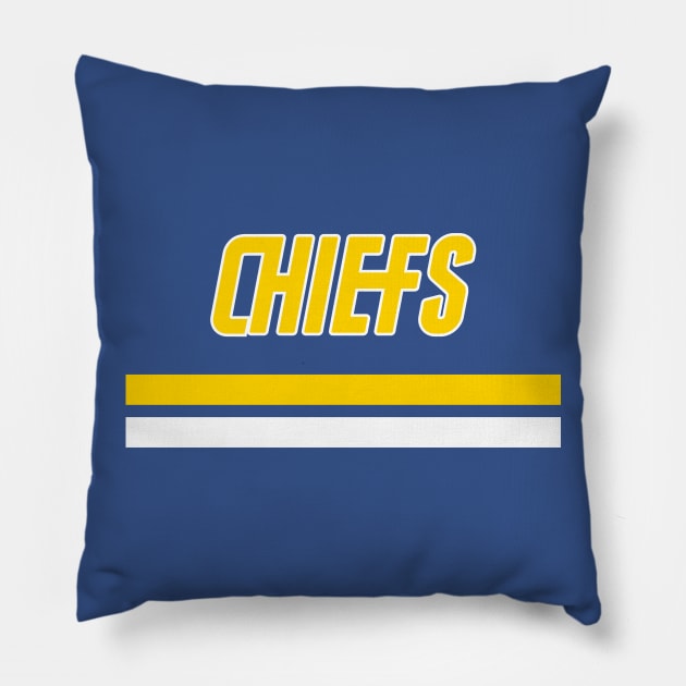Charlestown Chiefs shirt Pillow by equilebro