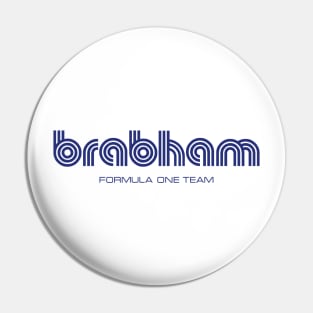 Brabham Formula One 1972 team logo - brabham blue Pin