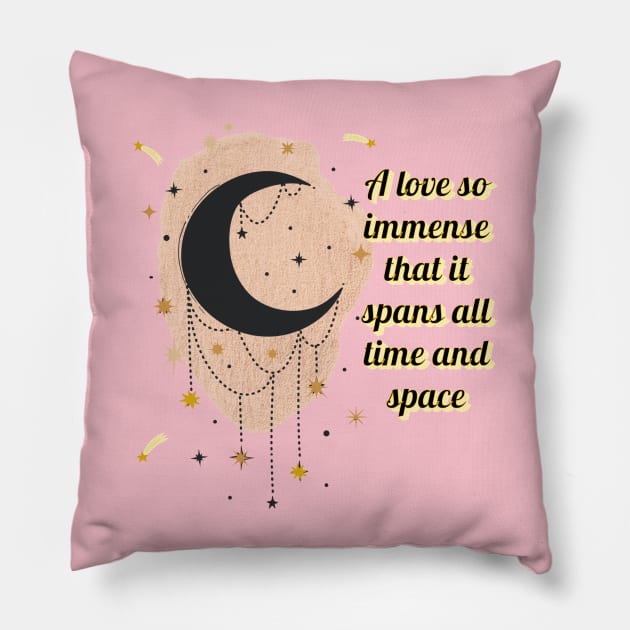 Love So Immense Pillow by Berlin Larch Creations