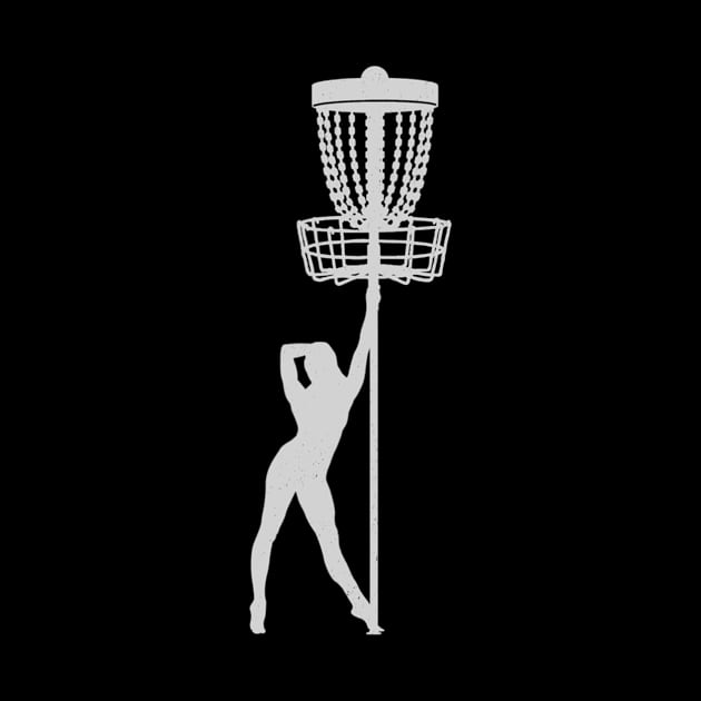 Disc Golf Pole Dancer Funny Frolf by eylaaadamf