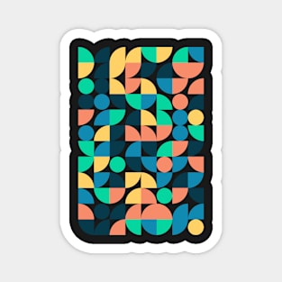 Rich Look Pattern - Shapes #11 Magnet