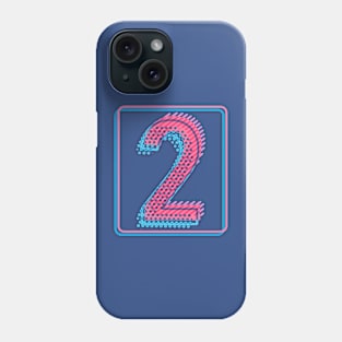 My lucky number Two 2 Phone Case