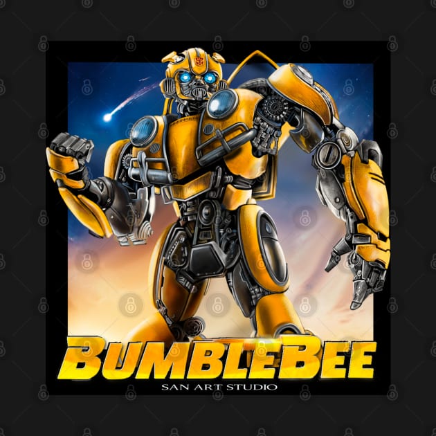 Bumblebeeart by SAN ART STUDIO 