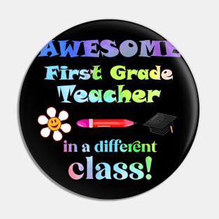 Awesome First Grade Teacher in a different class! Pin