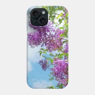 Lilacs on a Sunny Day Phone Case