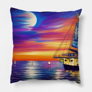 Beautiful harbours Pillow