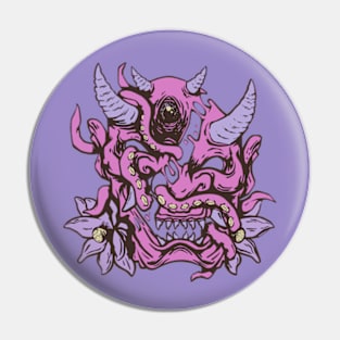 Hannya mask Pin