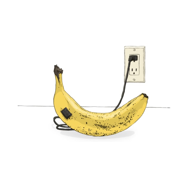Electric banana by jurjenbertens