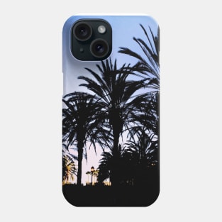 Palm Trees in Sunset Phone Case