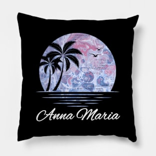 Anna Maria Florida Vacation Beach Island Family Pillow