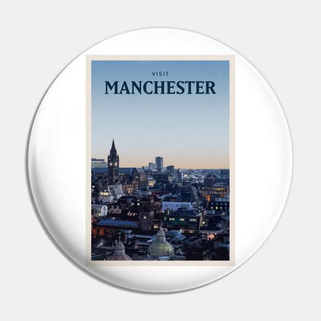 Visit Manchester Pin by Mercury Club