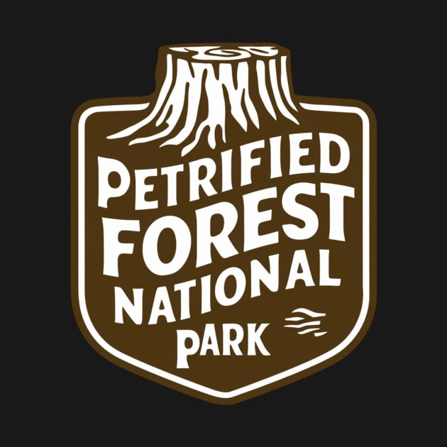 Petrified Forest National Park Emblem by Perspektiva