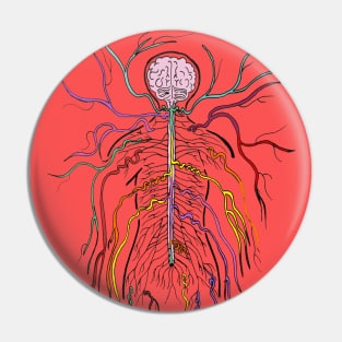 On My Nerves Pin