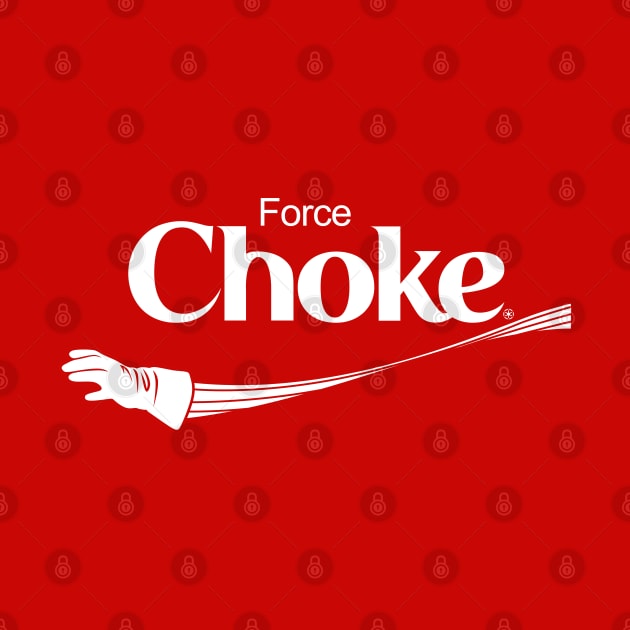 Psychic Choke Funny Retro Vintage Sci-fi Drink Logo Parody by BoggsNicolas