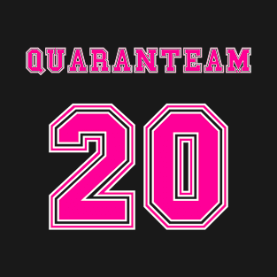 Quaranteam 20 Sport Jersey Matching Valentine's Day T-Shirt