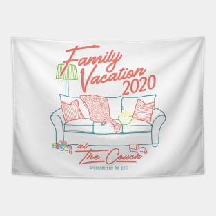 Family Staycation Tapestry