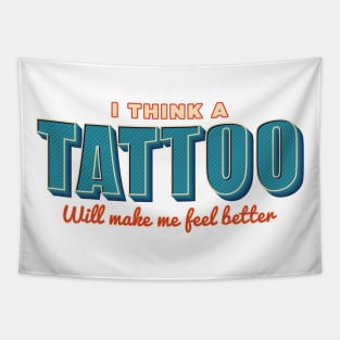 Tattoo quotes - White Tapestry