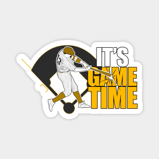 It's Game Time - Baseball (Yellow) Magnet