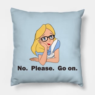 Alice in Frames Please Pillow