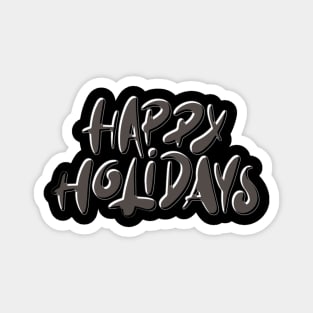 Happy Holidays Magnet