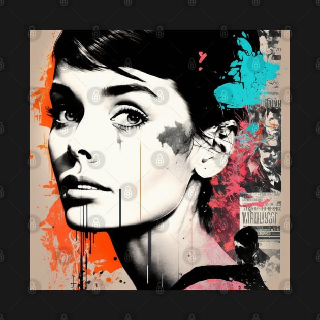 Audrey Hepburn #9 by MonoMagic