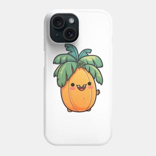 Kawaii Cute Papaya Juicy Fruit Art Phone Case