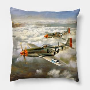 P51 Mustang Pillow