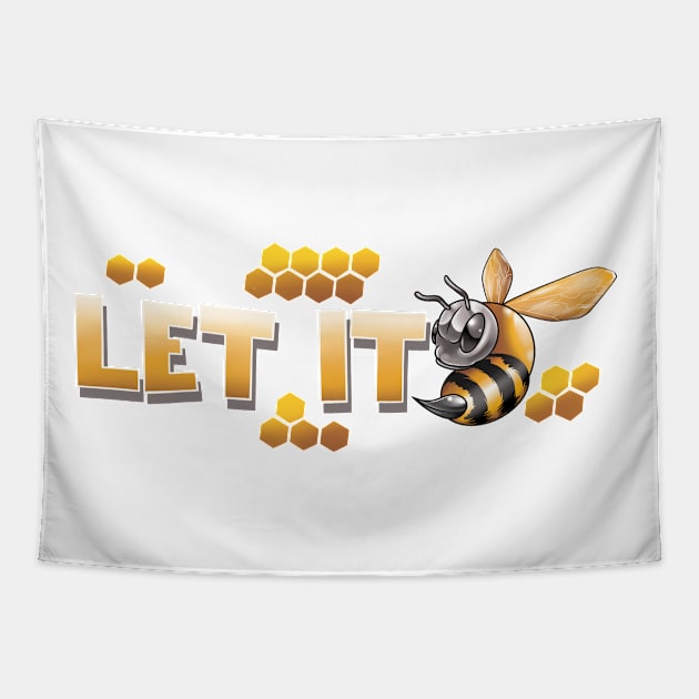 Let it bee Tapestry by Arjanaproject