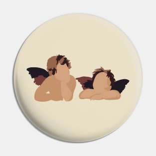 Minimal Sistine Cherubs Pin