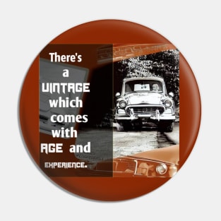 vintage design Pin